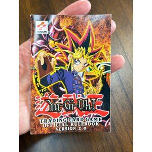 Vintage 1996 Yu-Gi-Oh! Trading Card Game Official Rulebook Version 2.0